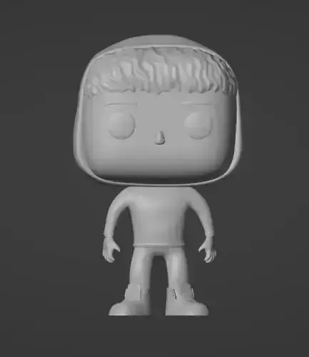 Male Funko Pop - 3D Printable Free 3D print model