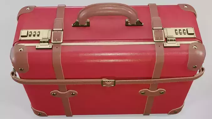Steamline Diplomat Red Overnighter 3D model
