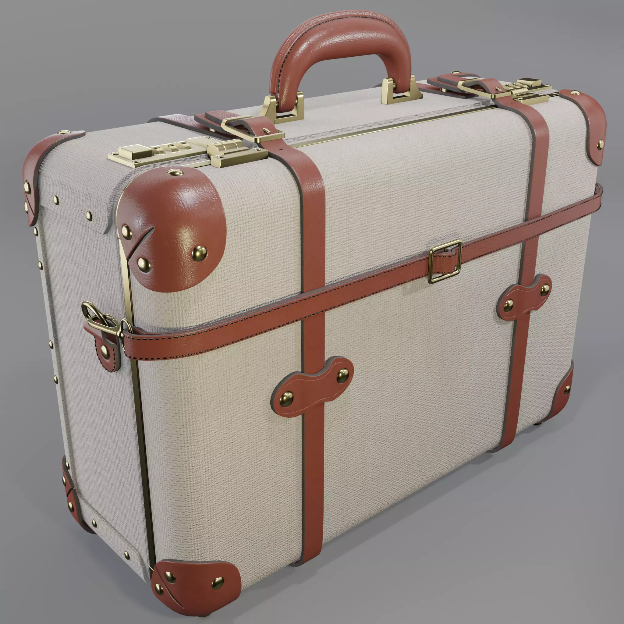 Steamline Editor Brown Overnighter 3D model_0