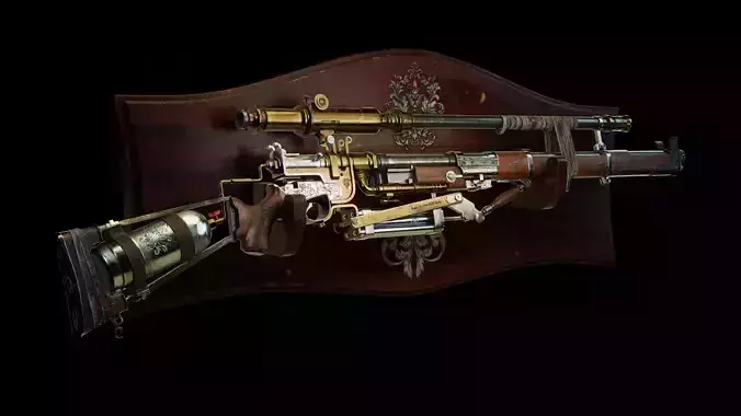 Old Steampunk Weapon