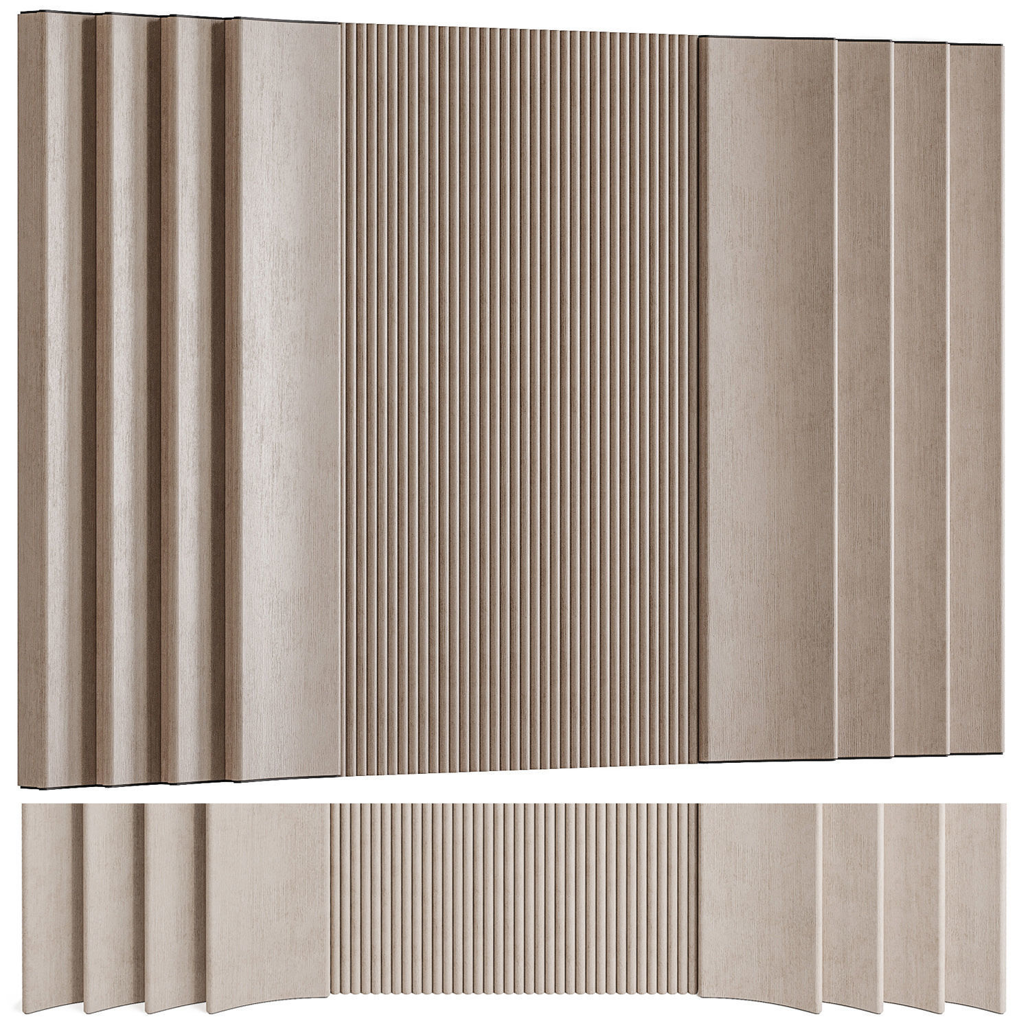 51 Wall Panels 3D model_5