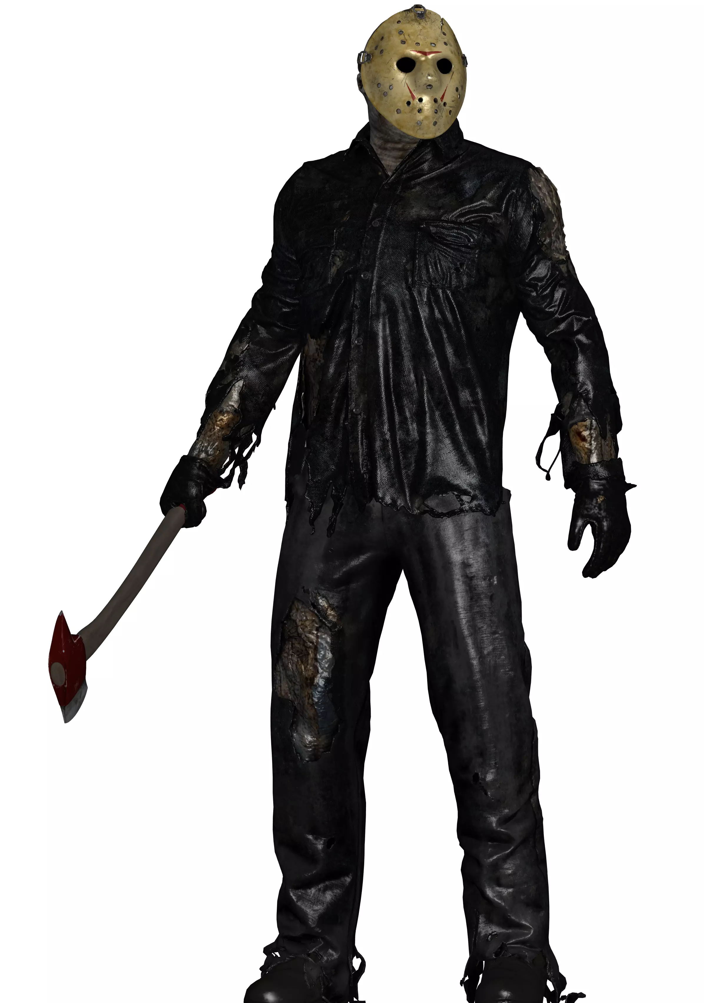 Jason Voorhees Low-poly 3D model