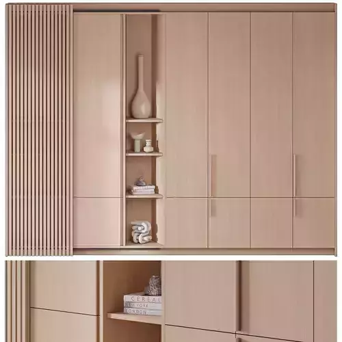 52 Wardrobe Composition 3D model