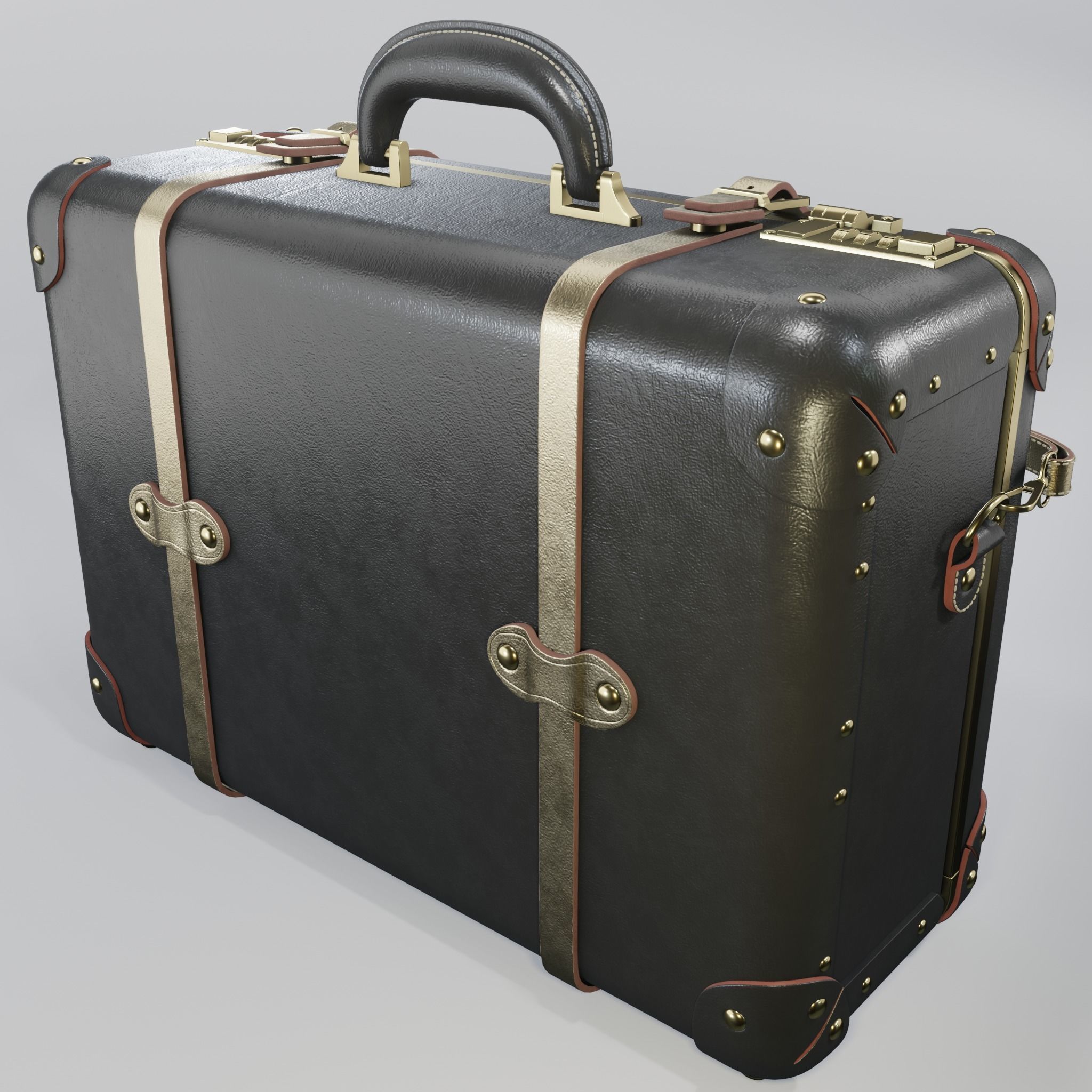 Steamline Soprano Overnighter Black 3D model_1