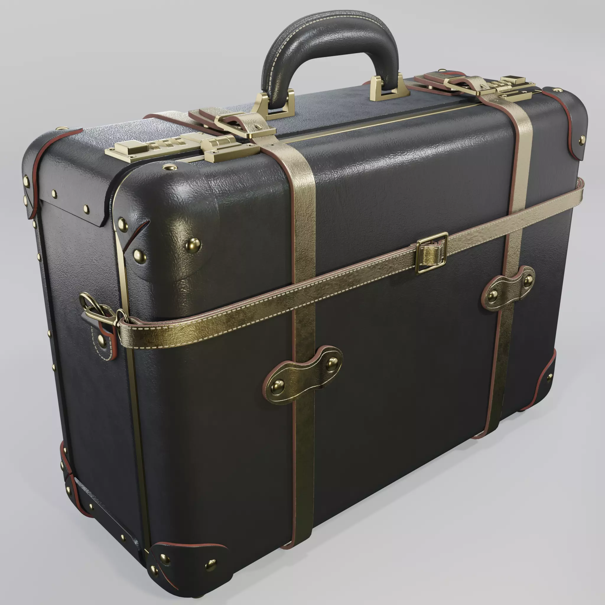 Steamline Soprano Overnighter Black 3D model_0