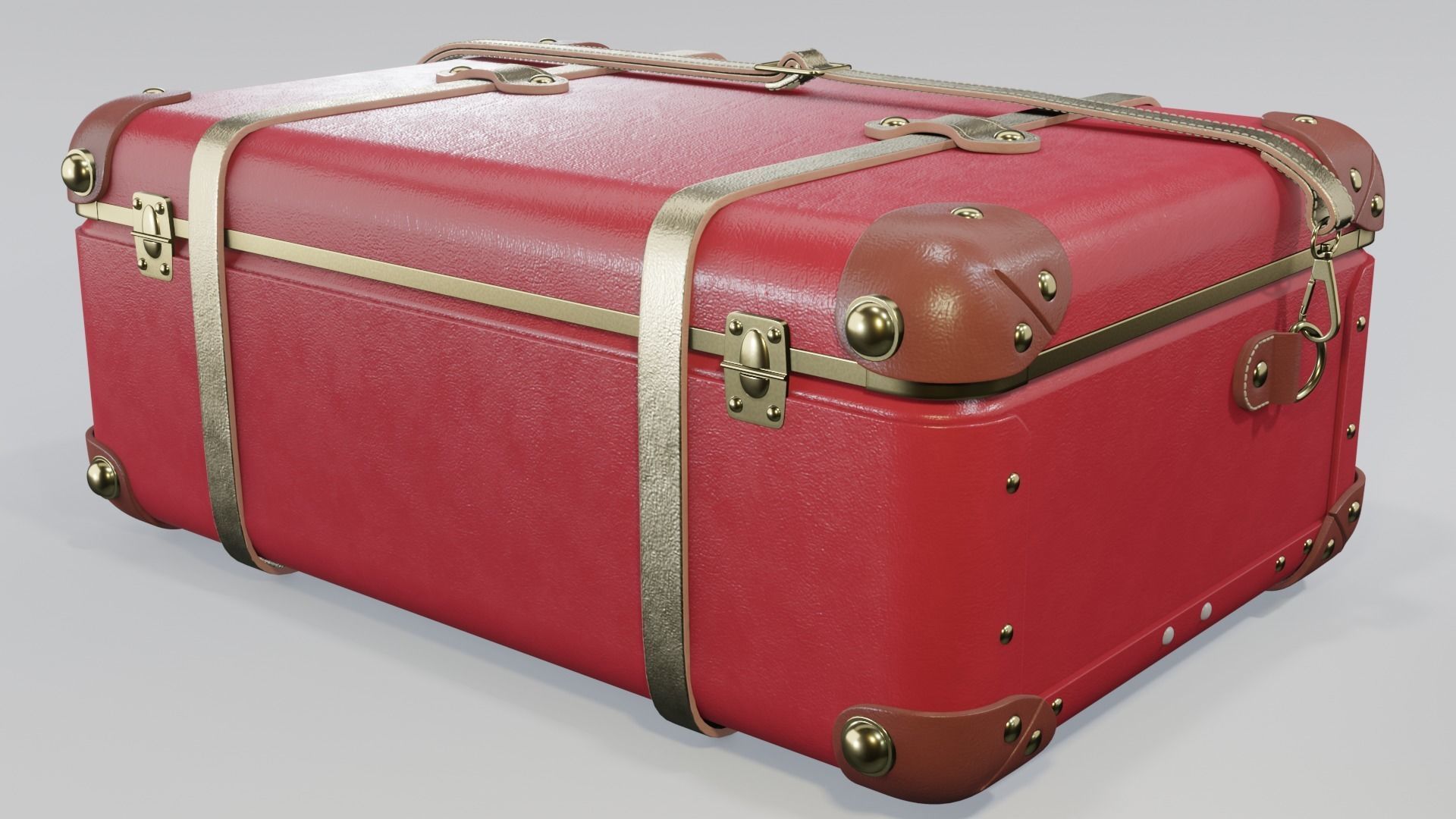 Steamline Soprano Overnighter Red 3D model_4