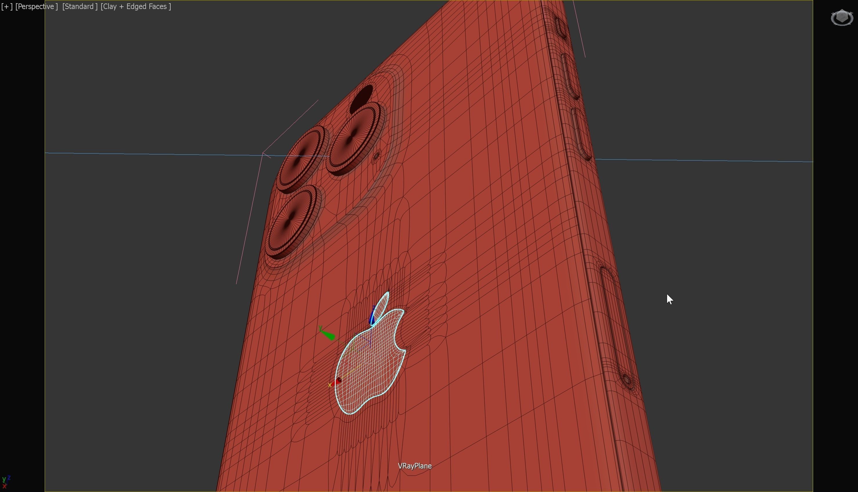 3D model iPhone 15 max pro Vray scene 3D model_9