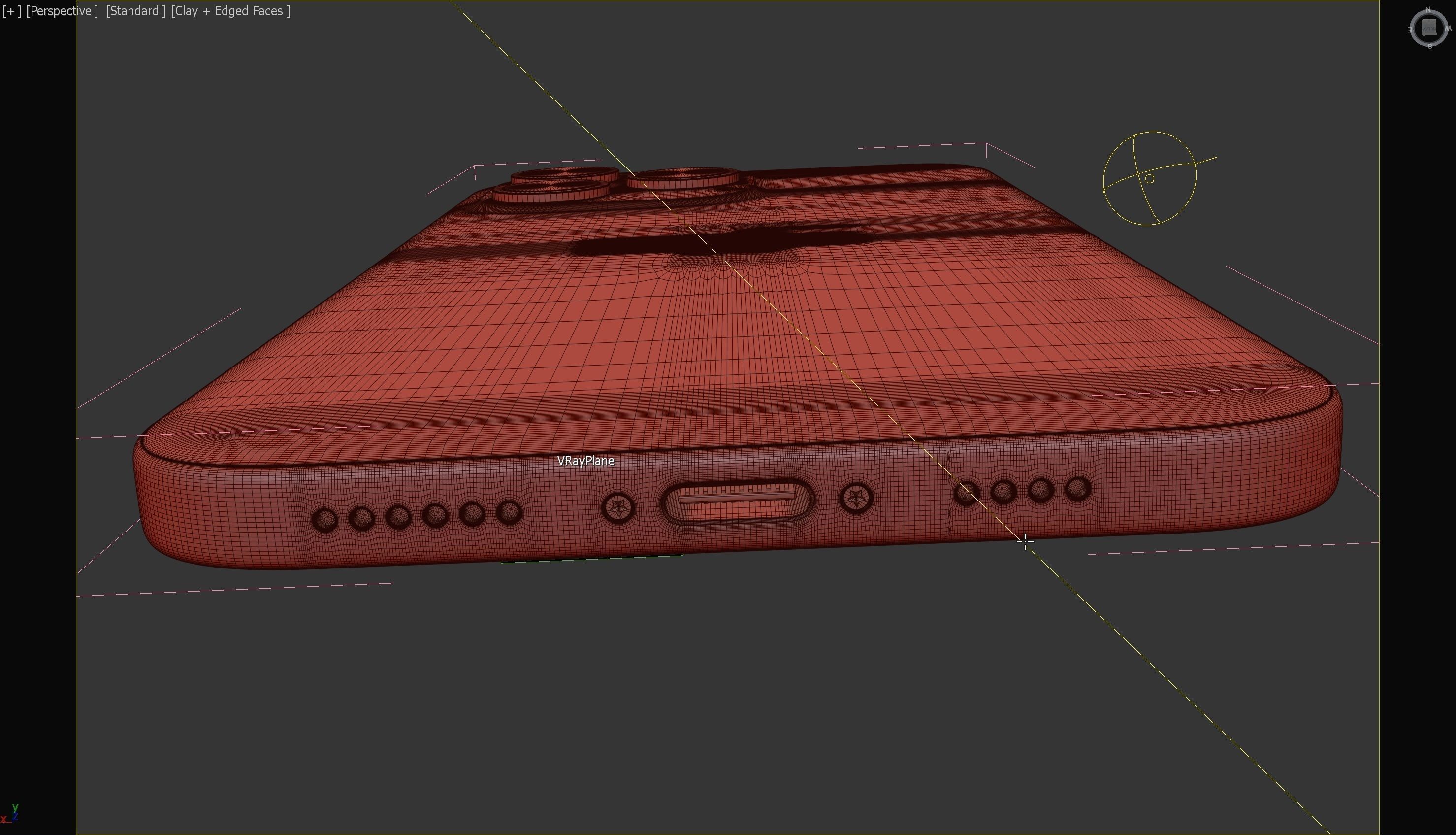 3D model iPhone 15 max pro Vray scene 3D model_13