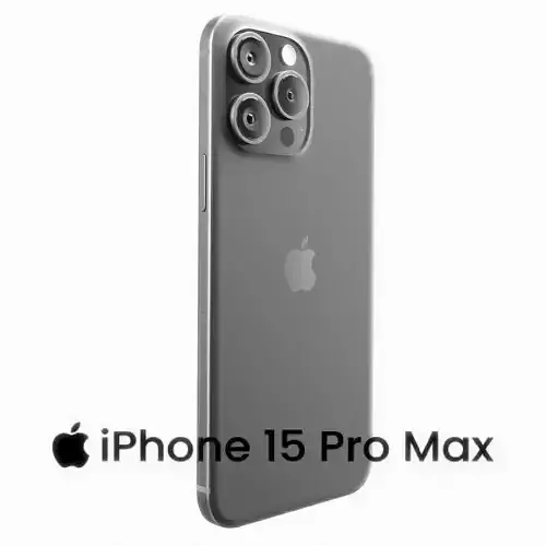 3D model iPhone 15 max pro Vray scene