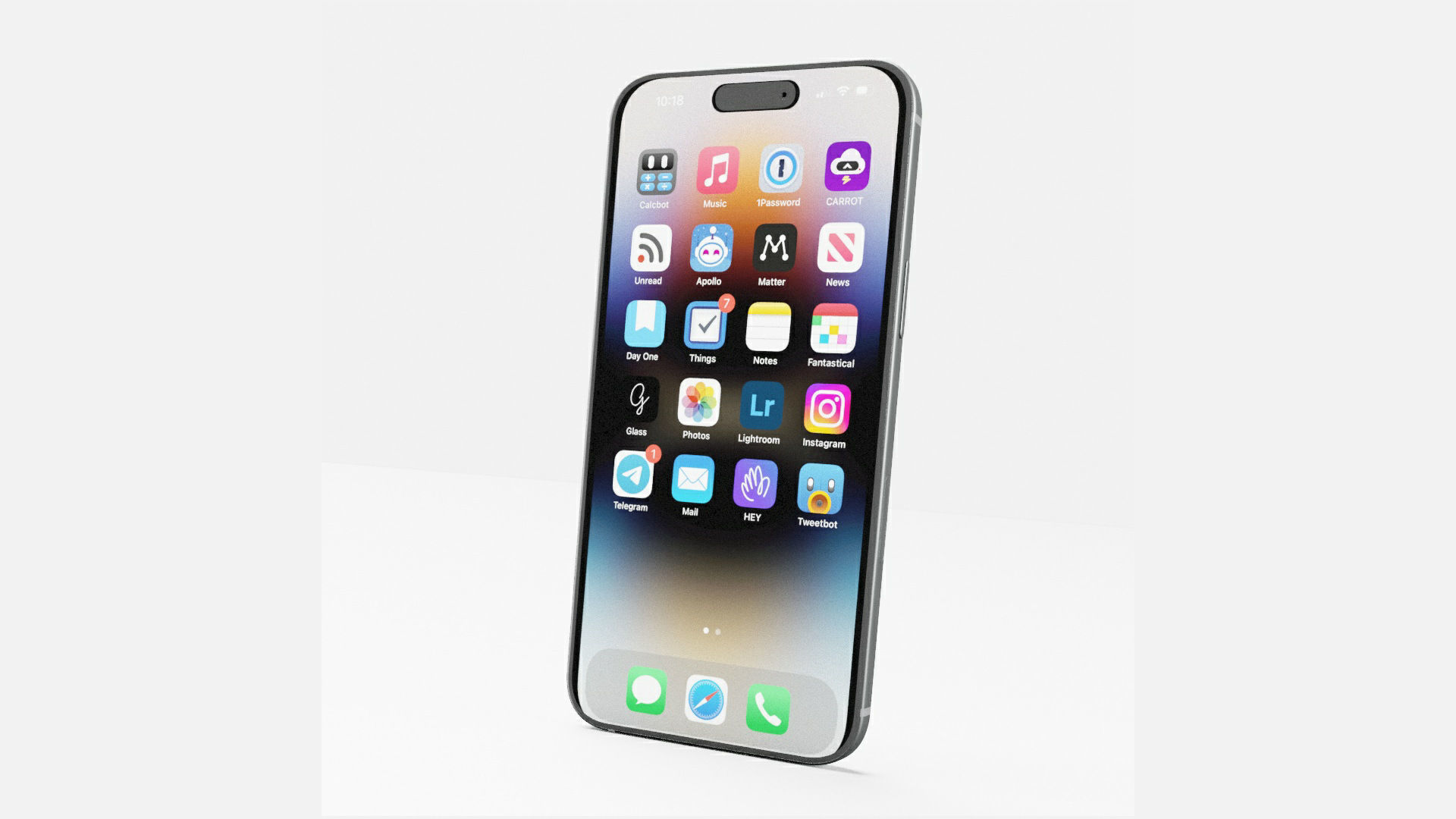 3D model iPhone 15 max pro Vray scene 3D model_2