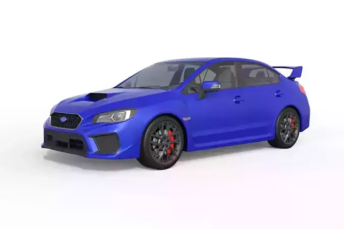 Subaru Impreza WRX STI 2019 3D model