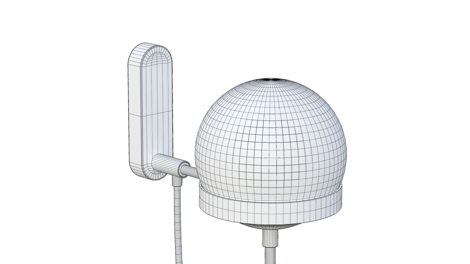 Xavier Vintage Wall Lamp 3D model_9