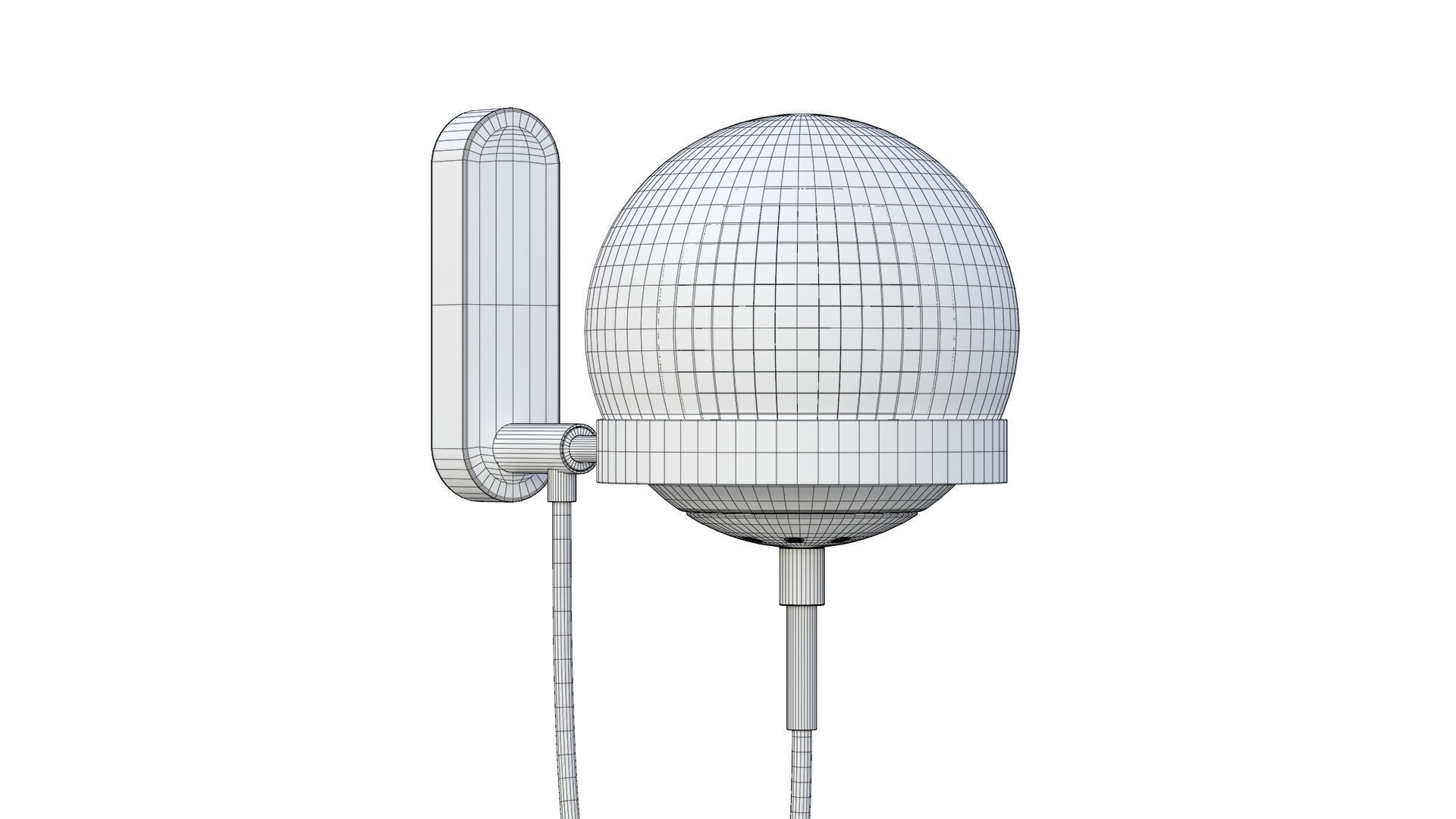 Xavier Vintage Wall Lamp 3D model_10