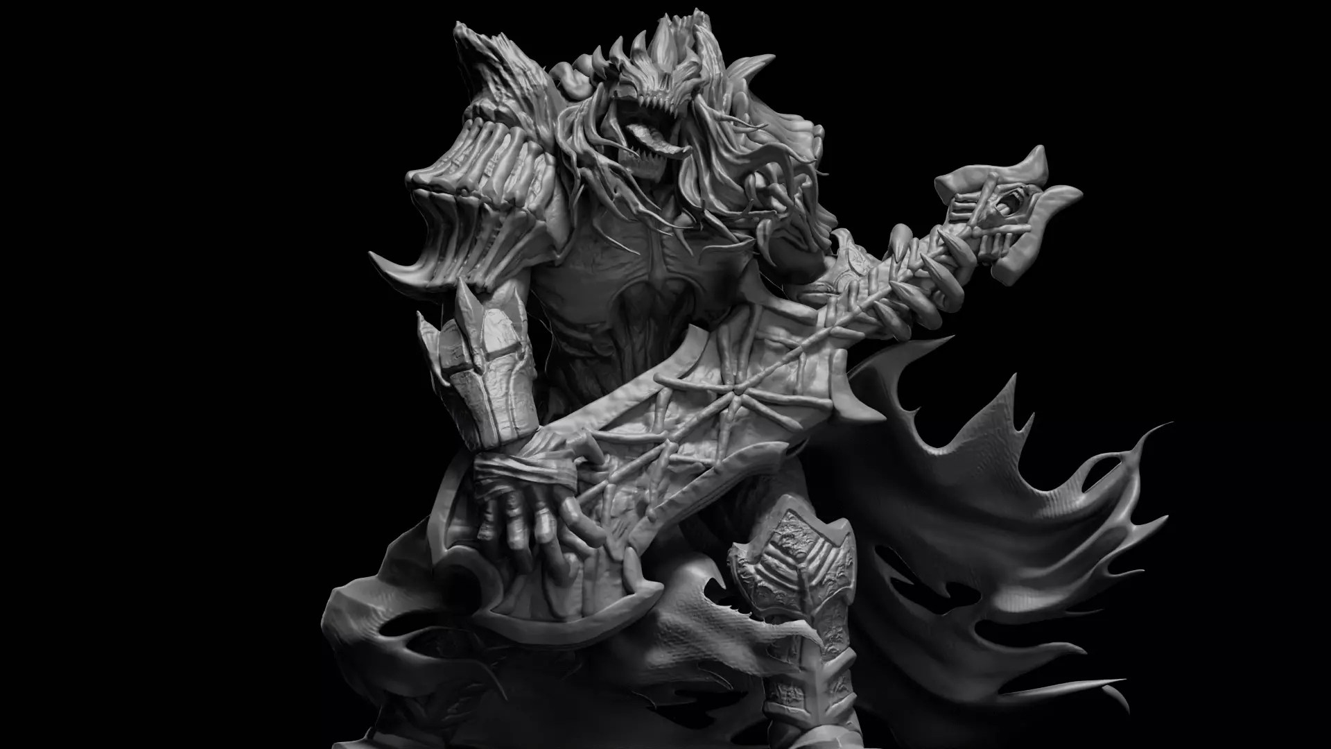 guitarist from hell 3D print model_0