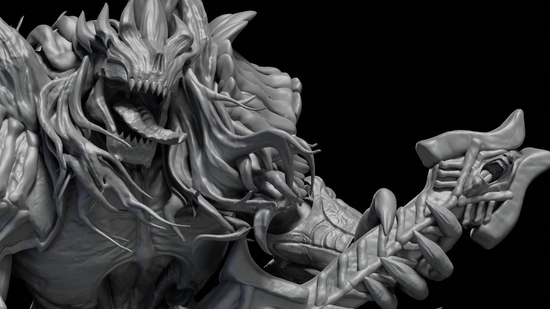 guitarist from hell 3D print model_2