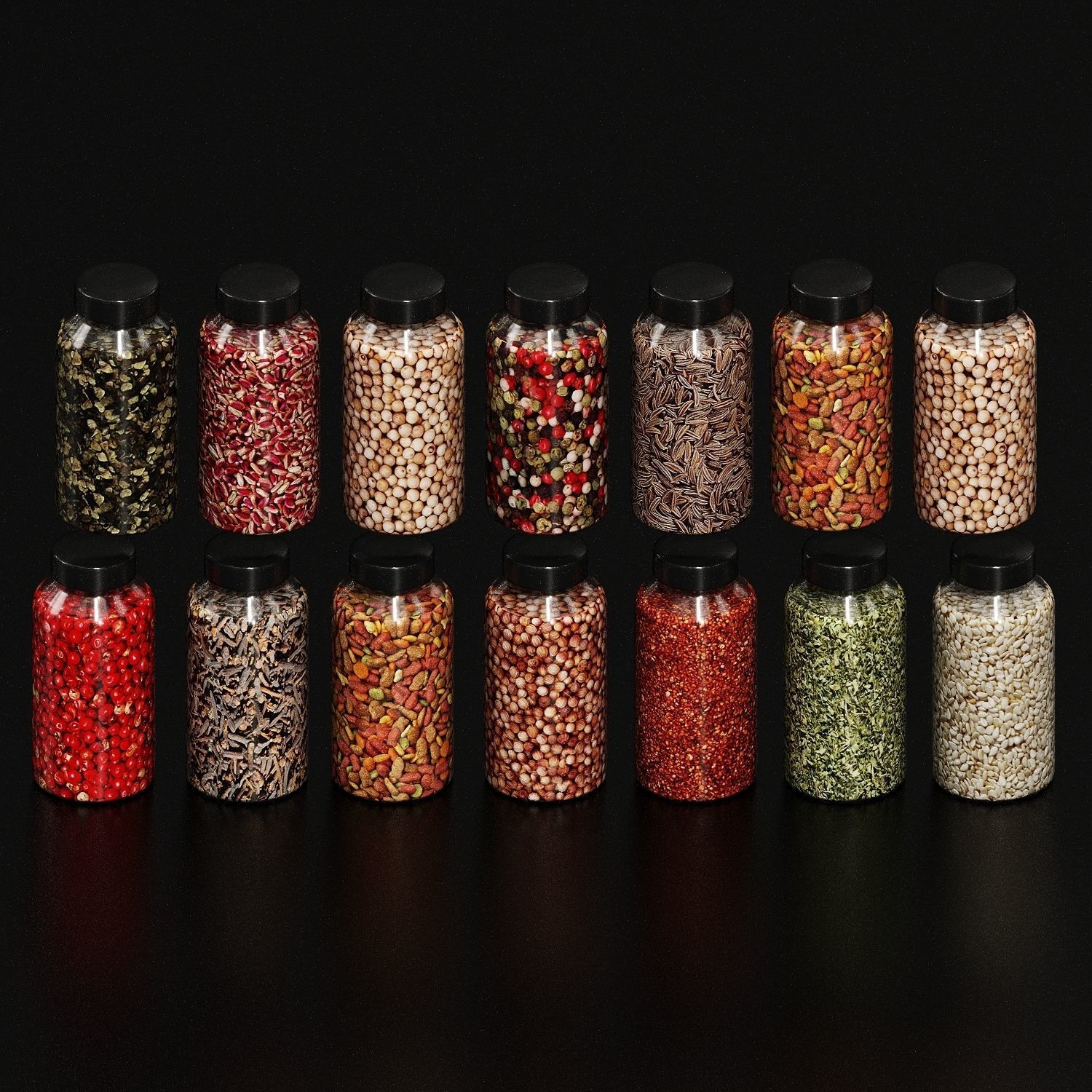 Decorative Kitchen set Free 3D model_3