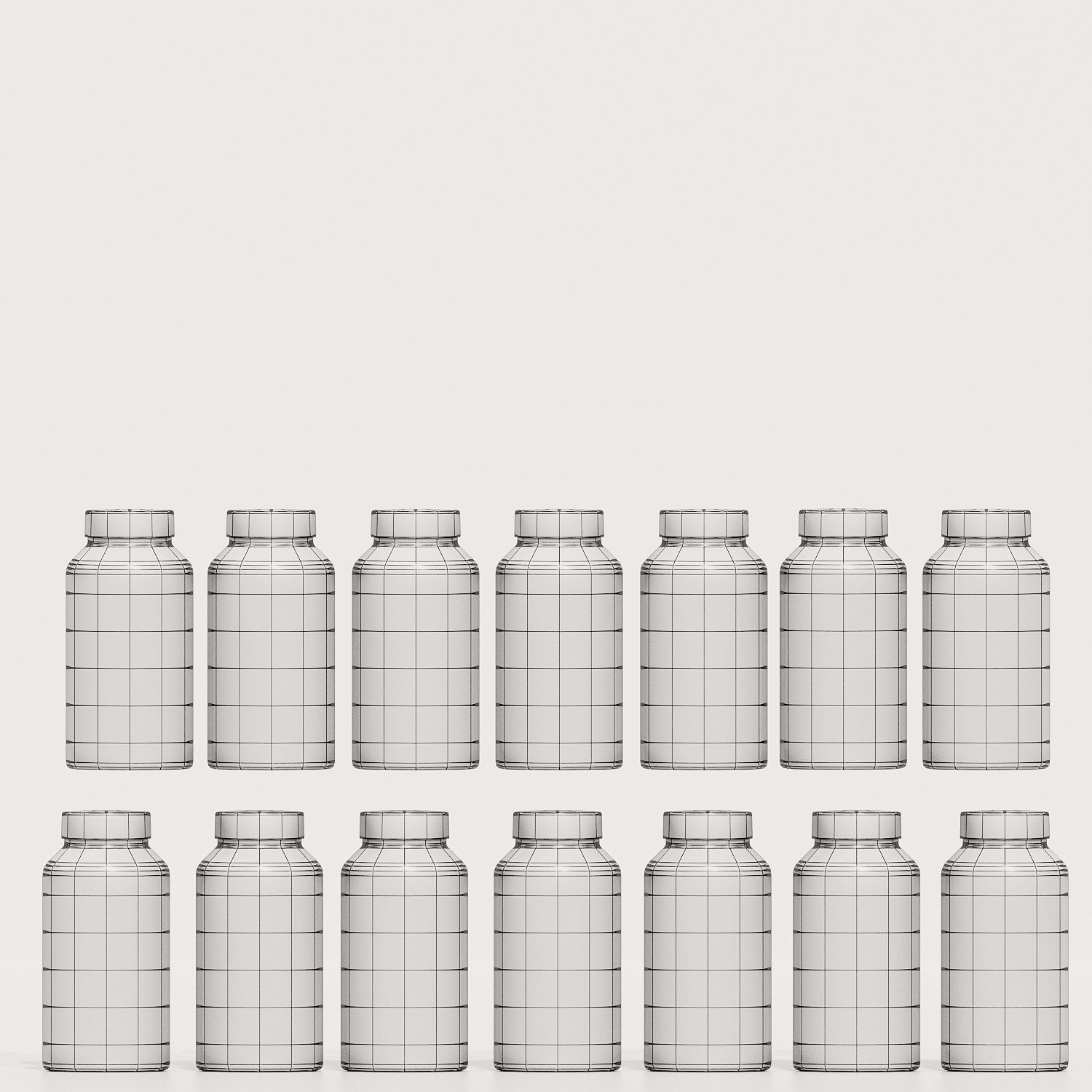 Decorative Kitchen set Free 3D model_4