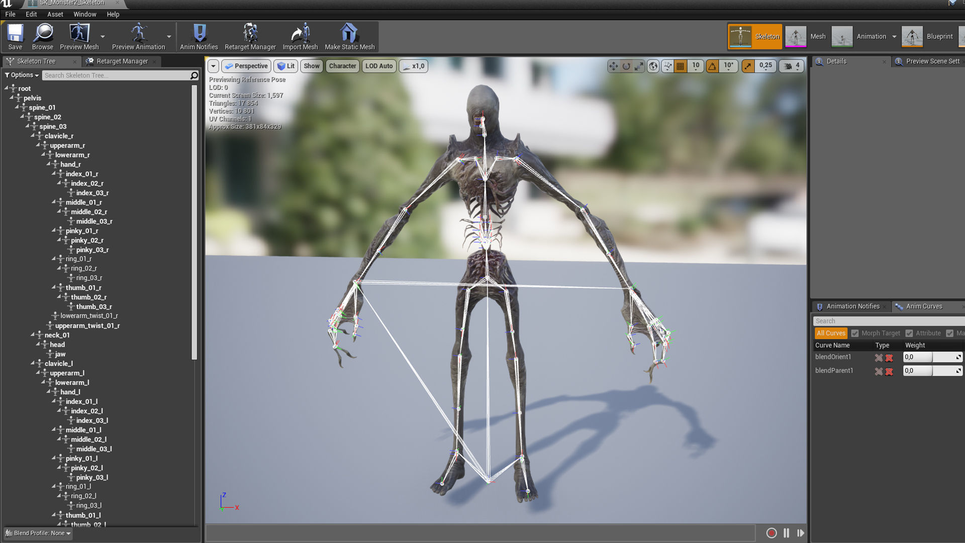 Monster 2 Low-poly 3D model_22