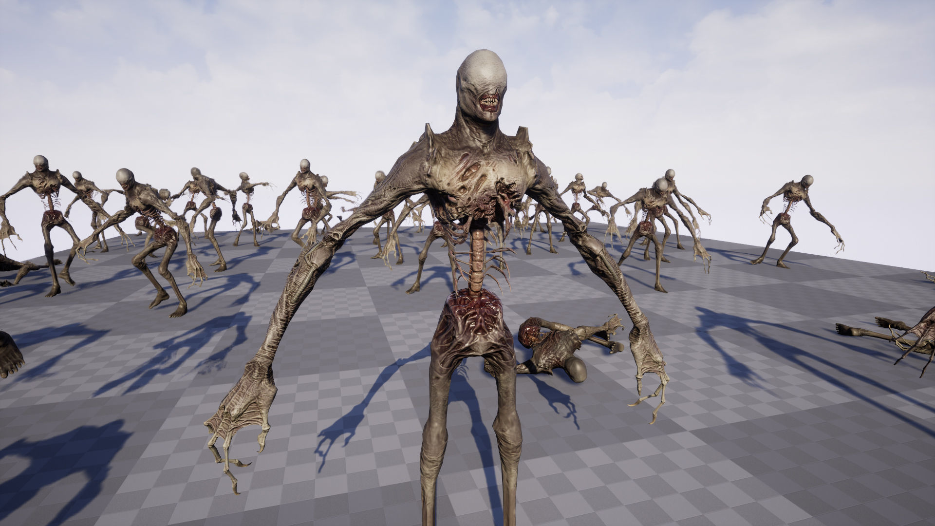 Monster 2 Low-poly 3D model_21