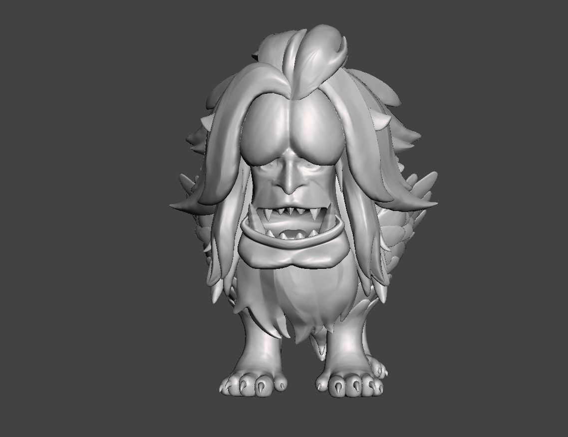Sphinx impel down 3D Model 3D print model_1