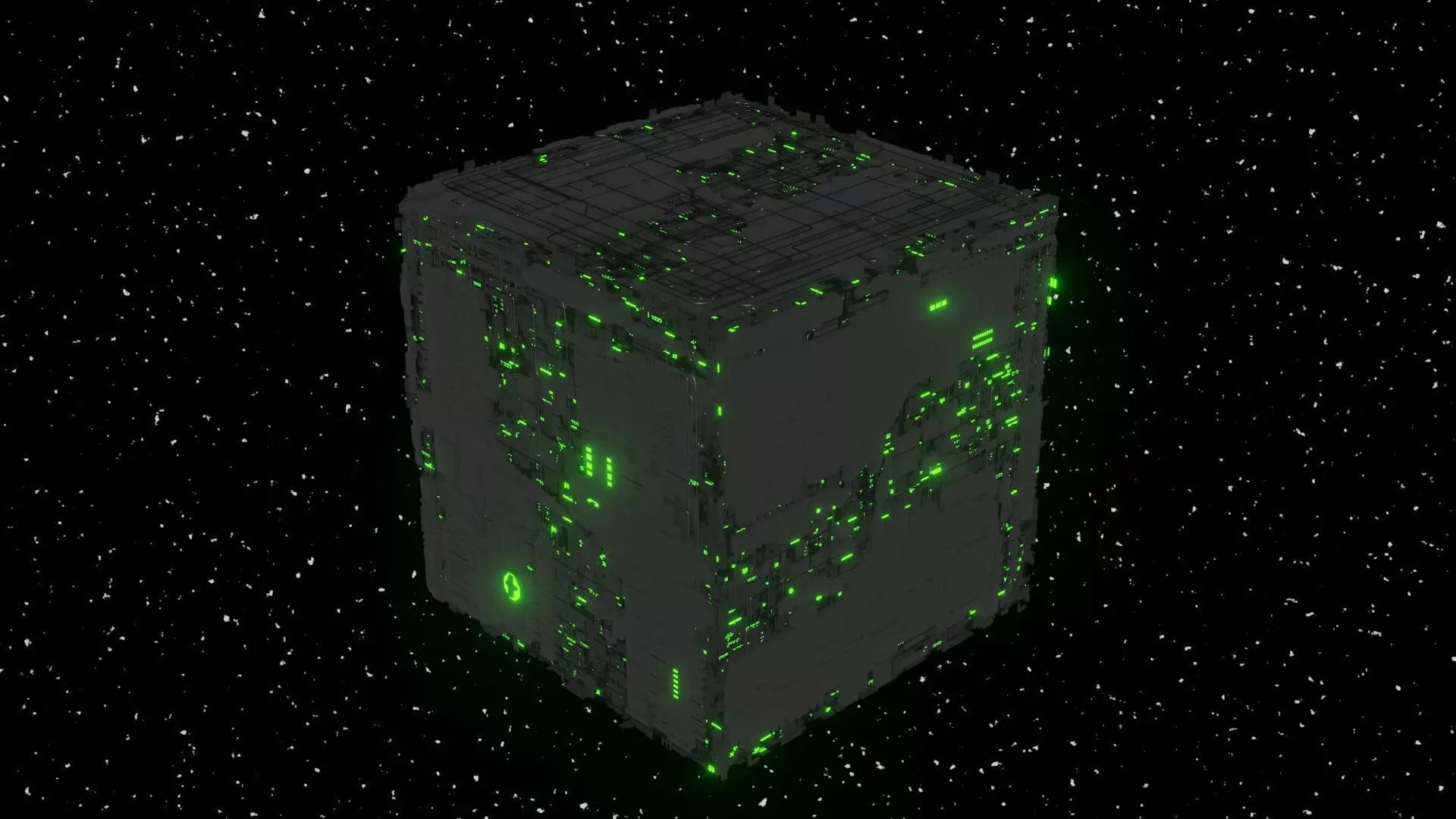 The Borg V2 3D model_0