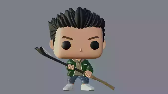 Gon from Hunter x Hunter anime Funko pop 3D model