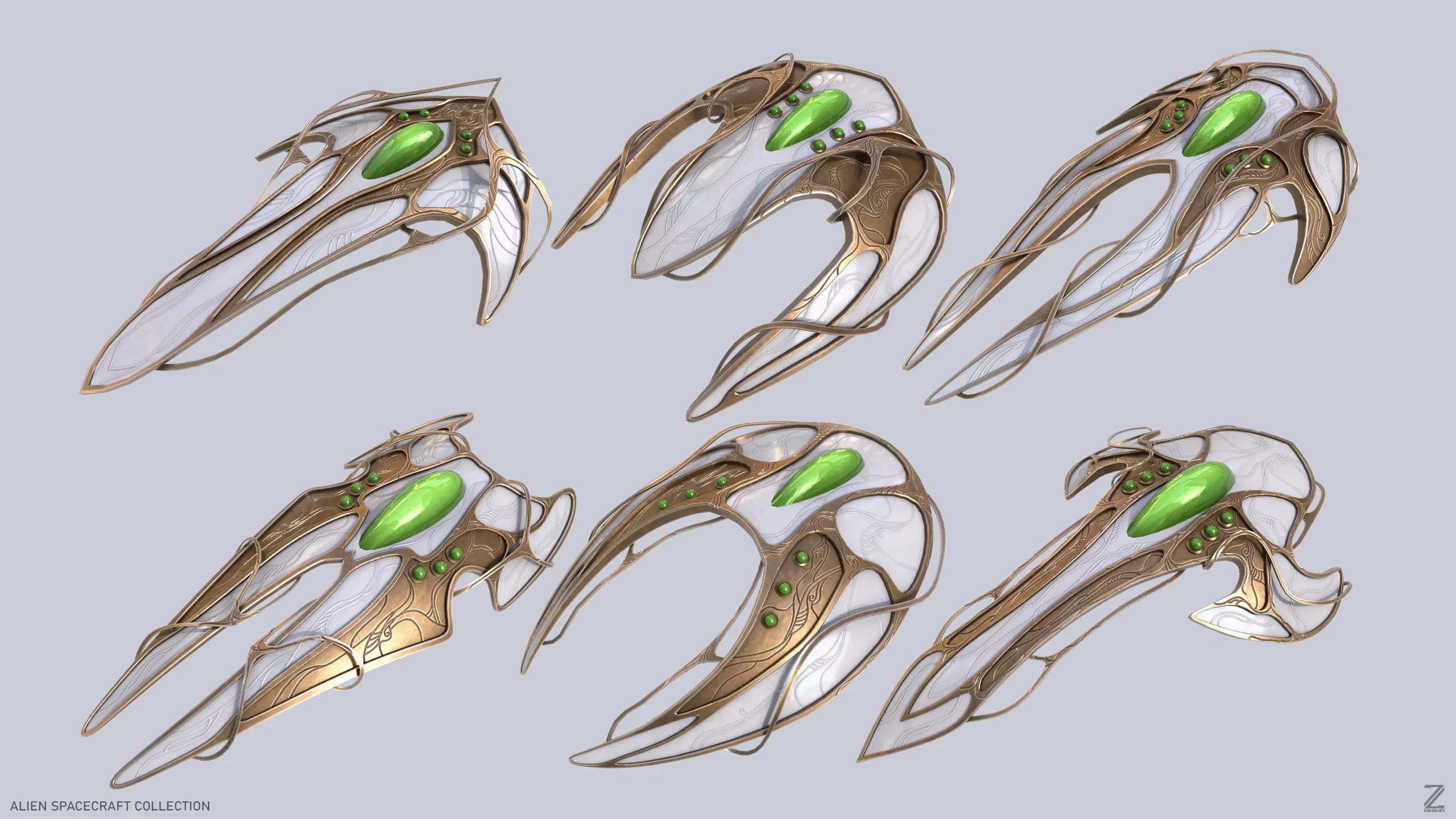 Alien spacecraft collection _0