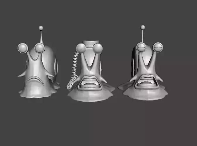 Transponder Snail 3D Model