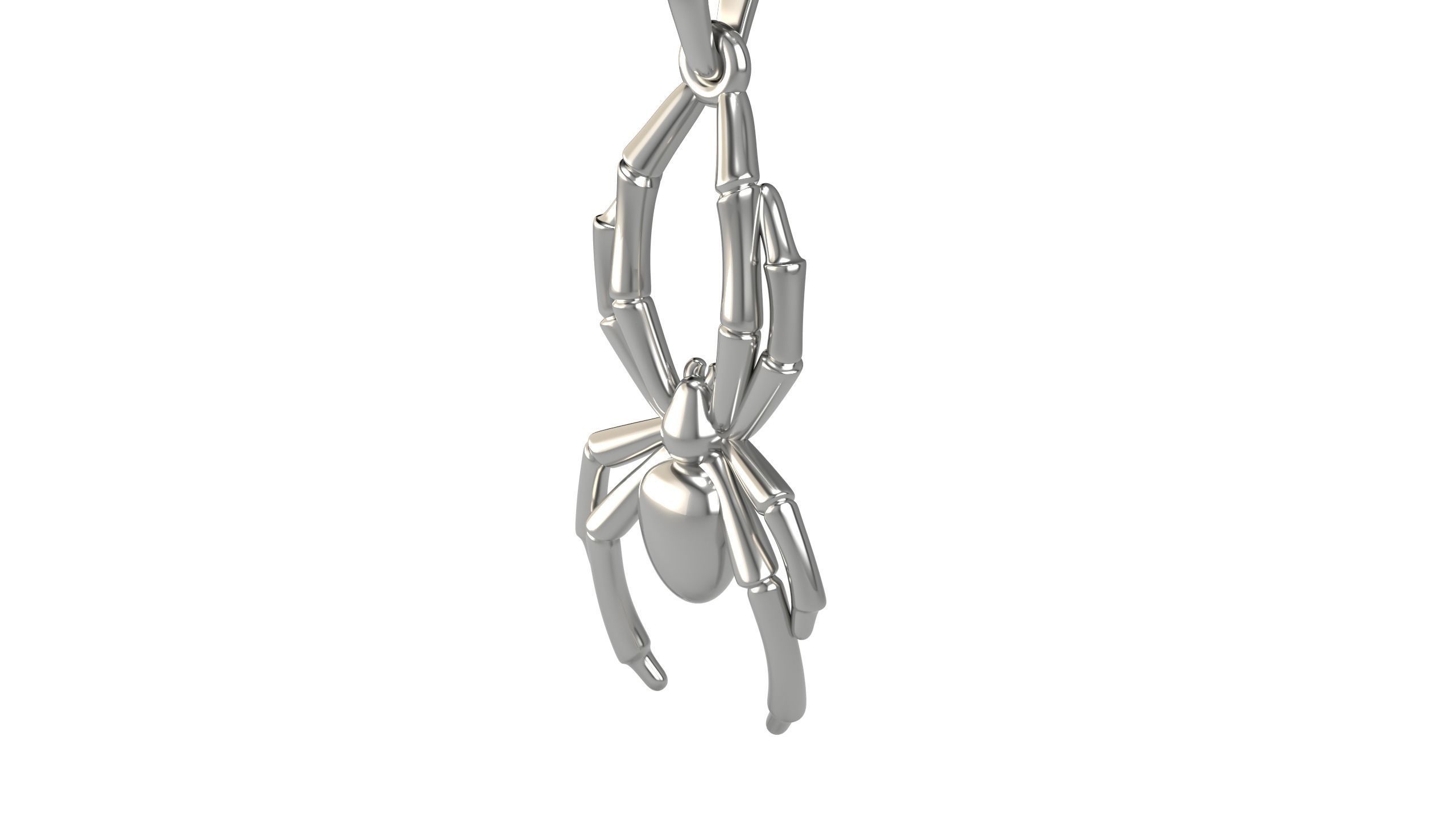 Spider pendant V4 3D print model_5