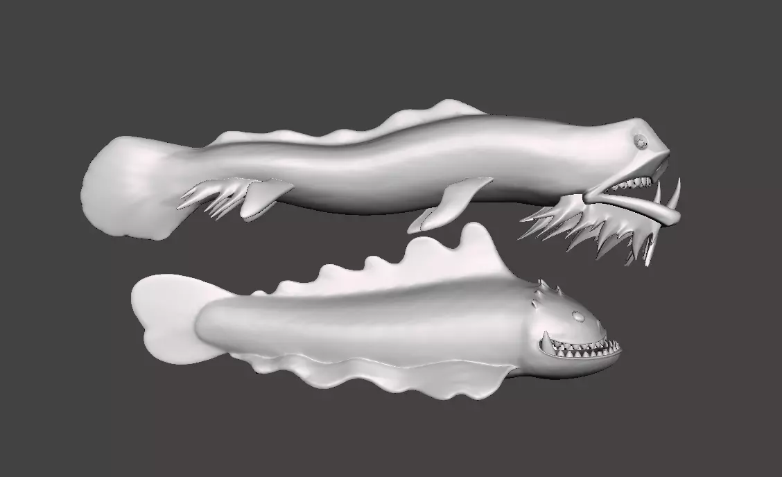 Sea kings one piece 3D Model 3D print model