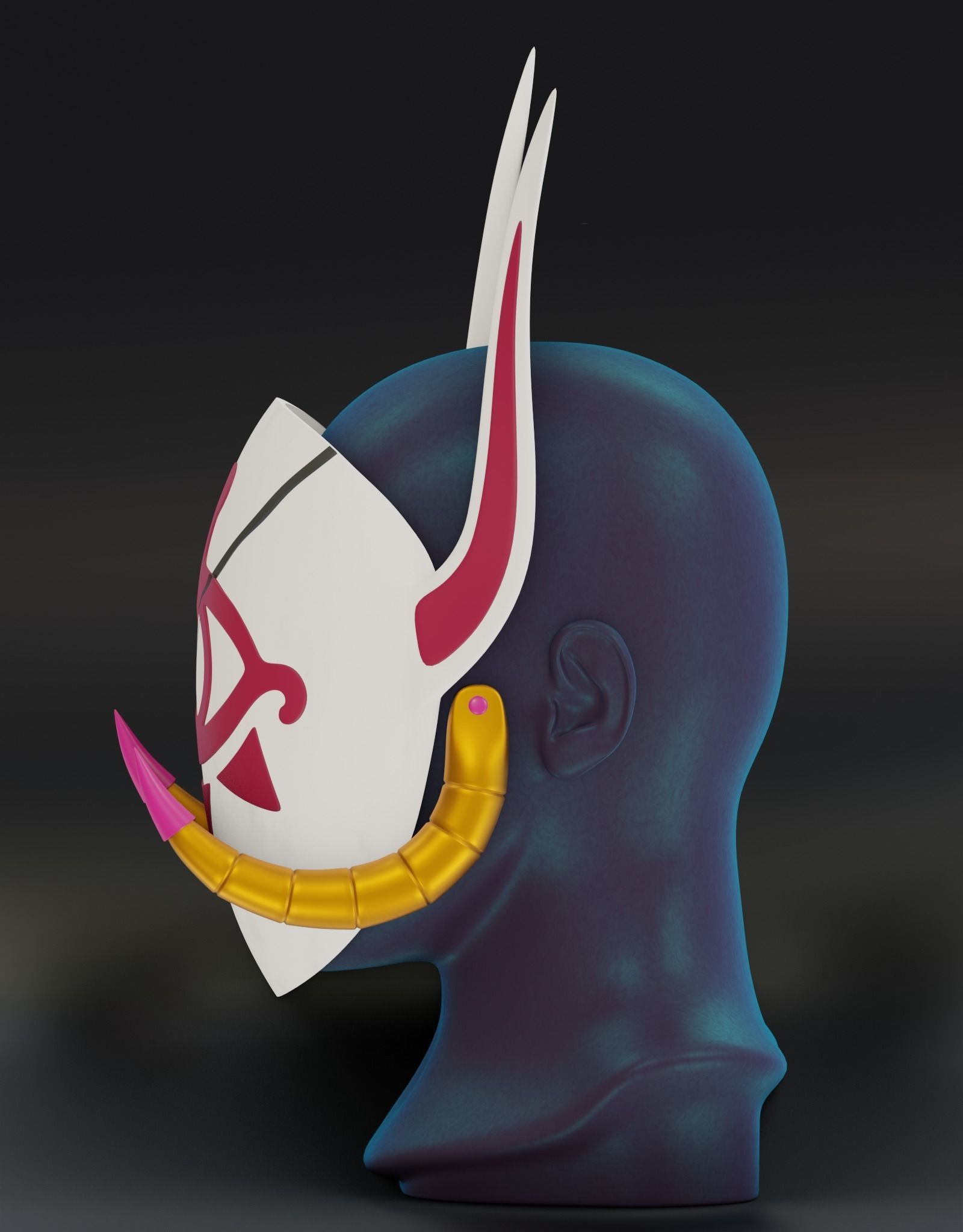 Soogo Mask 3D print model_3