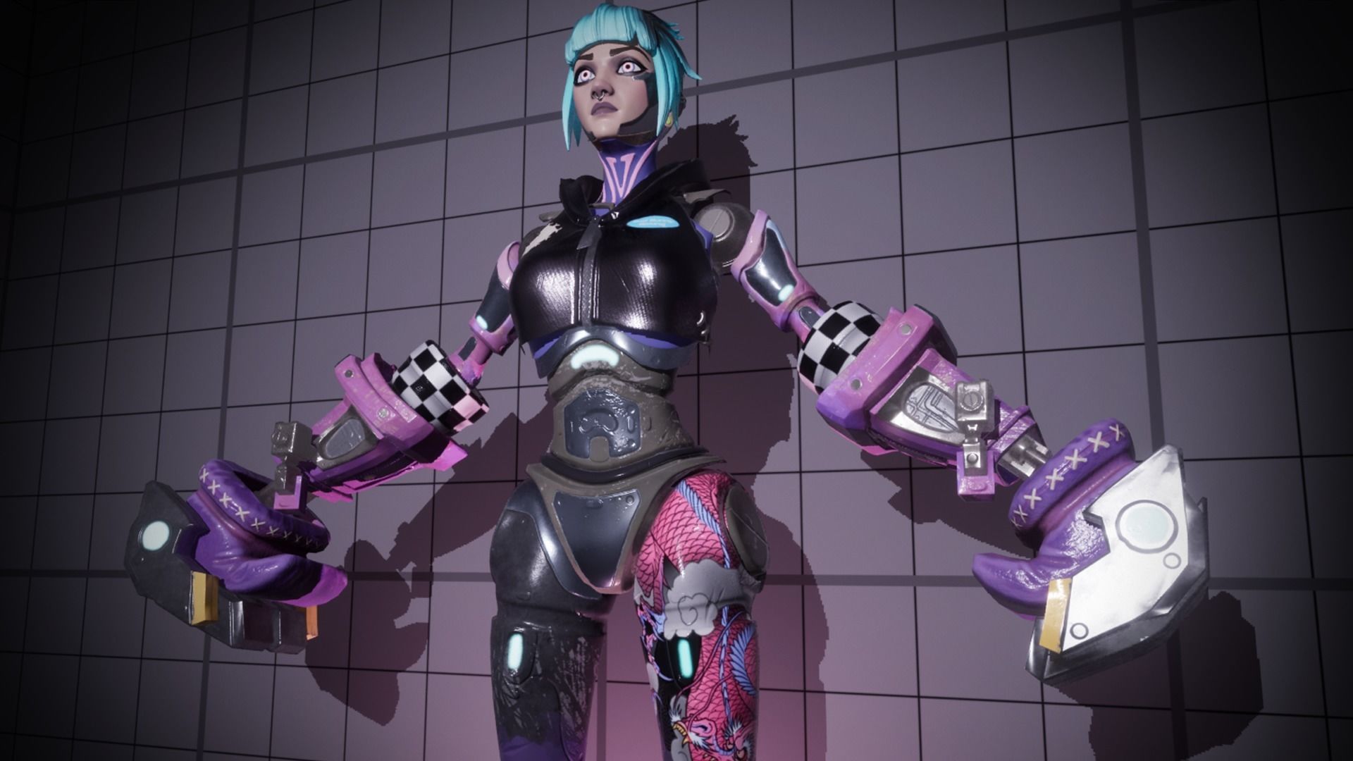 Vette - Stylized Hero Character  Low-poly 3D model_3