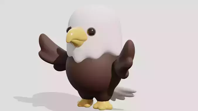 Cartoon eagle 
