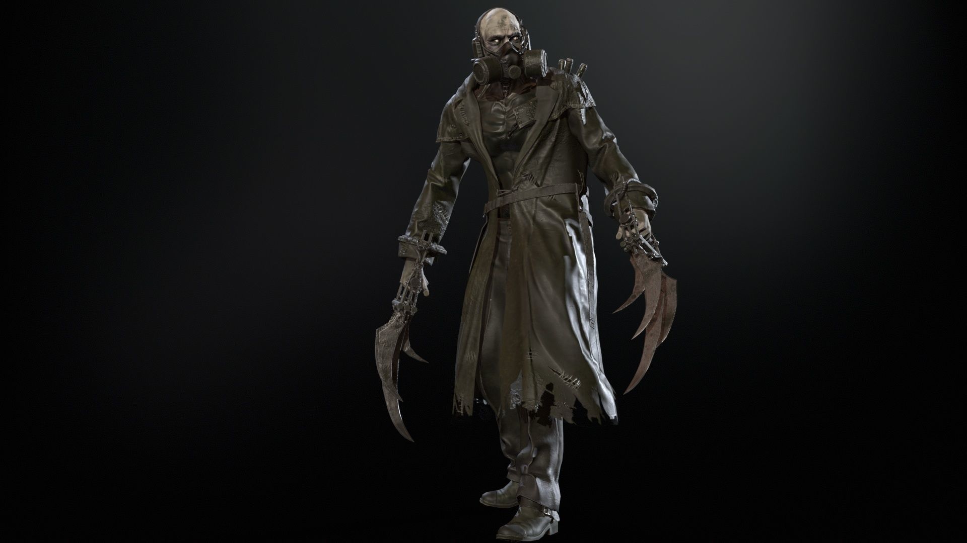 SuperZombie6 Low-poly 3D model_22