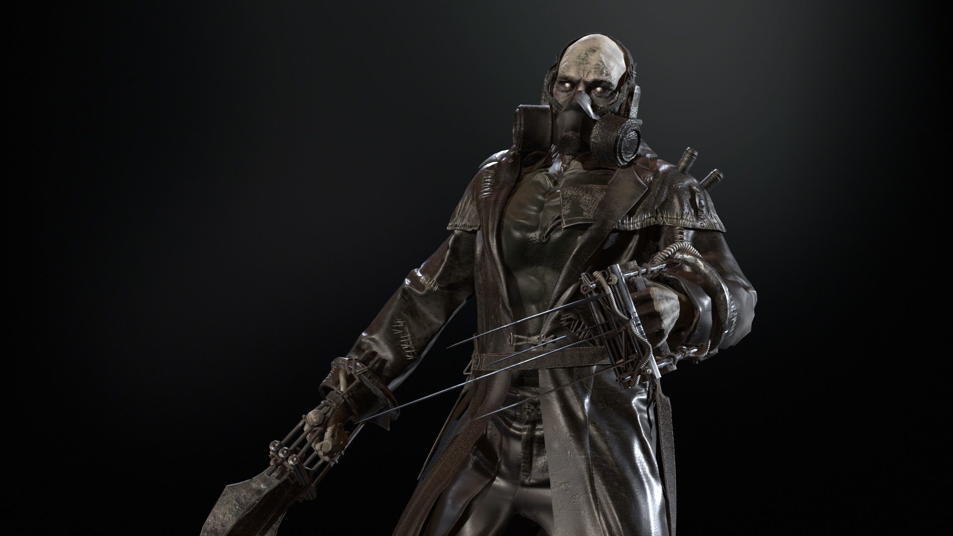 SuperZombie6 Low-poly 3D model_32