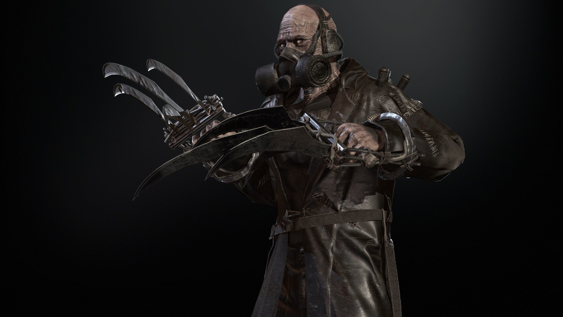 SuperZombie6 Low-poly 3D model_27