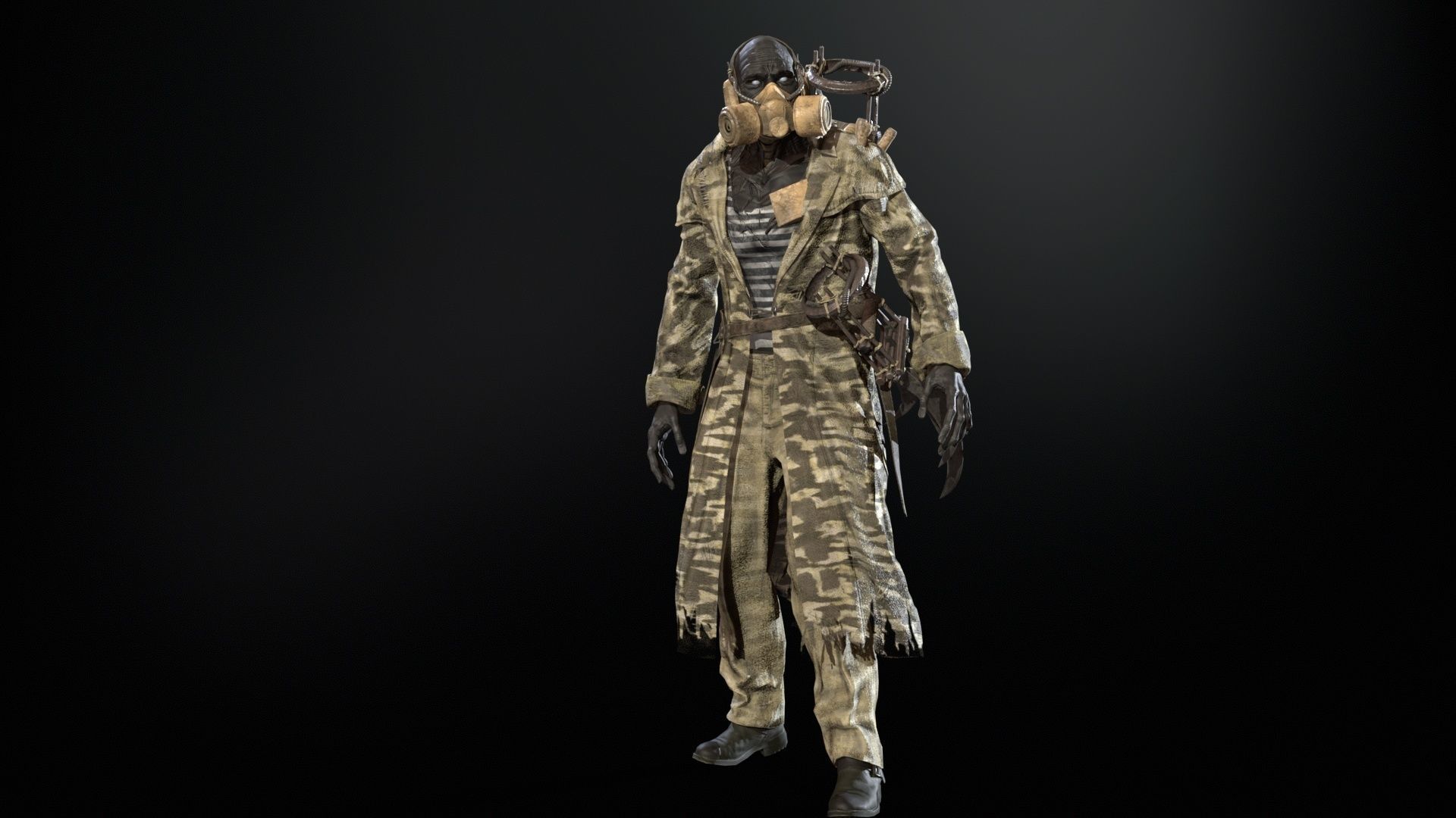 SuperZombie6 Low-poly 3D model_24