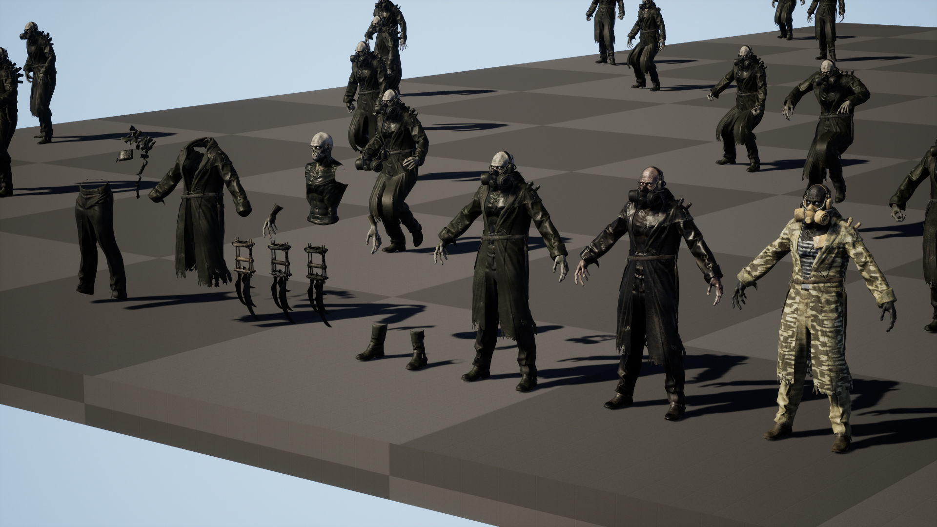 SuperZombie6 Low-poly 3D model_41