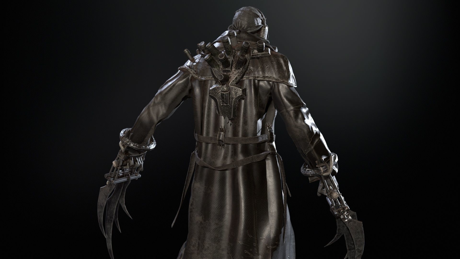 SuperZombie6 Low-poly 3D model_31