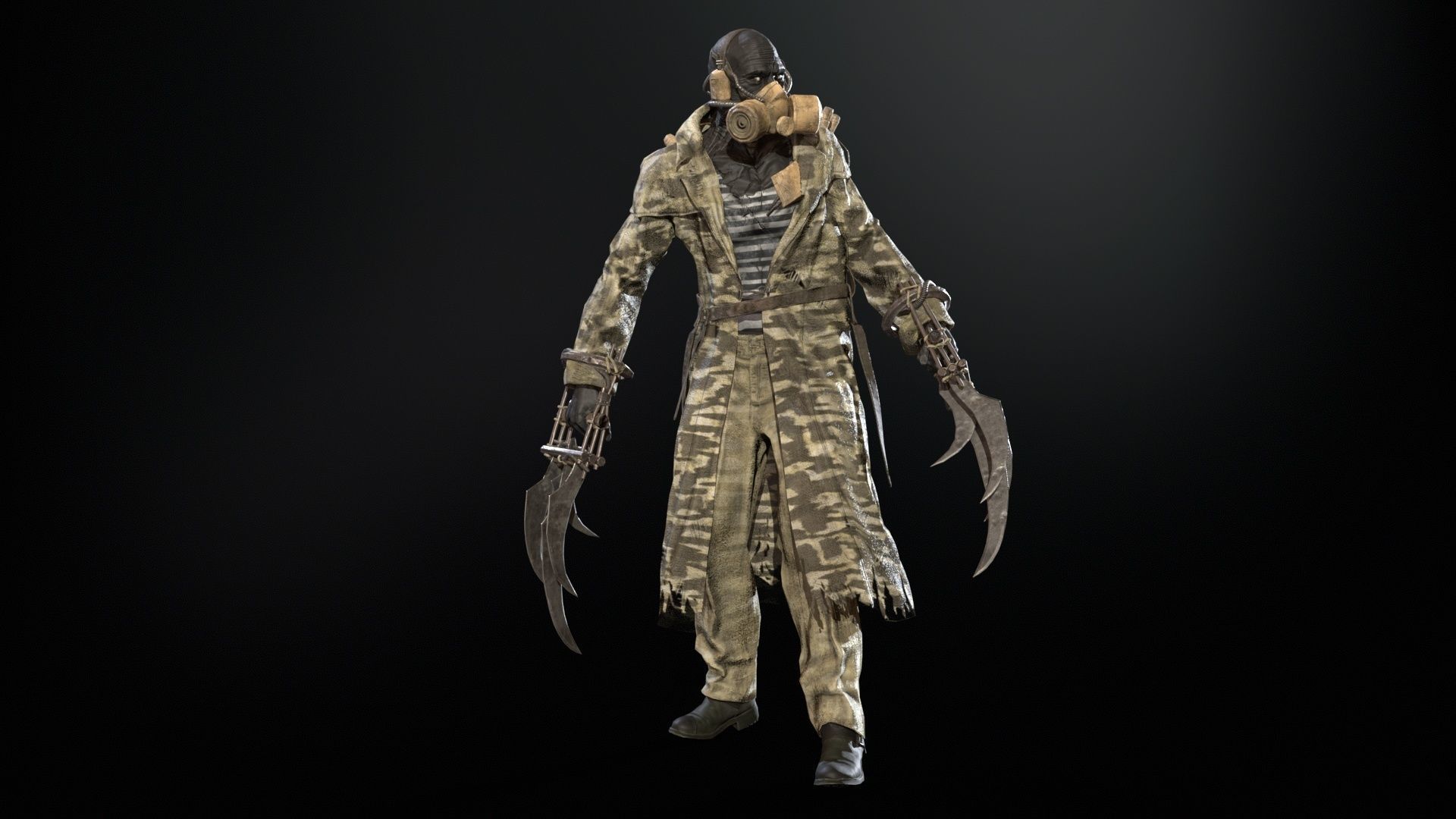 SuperZombie6 Low-poly 3D model_18