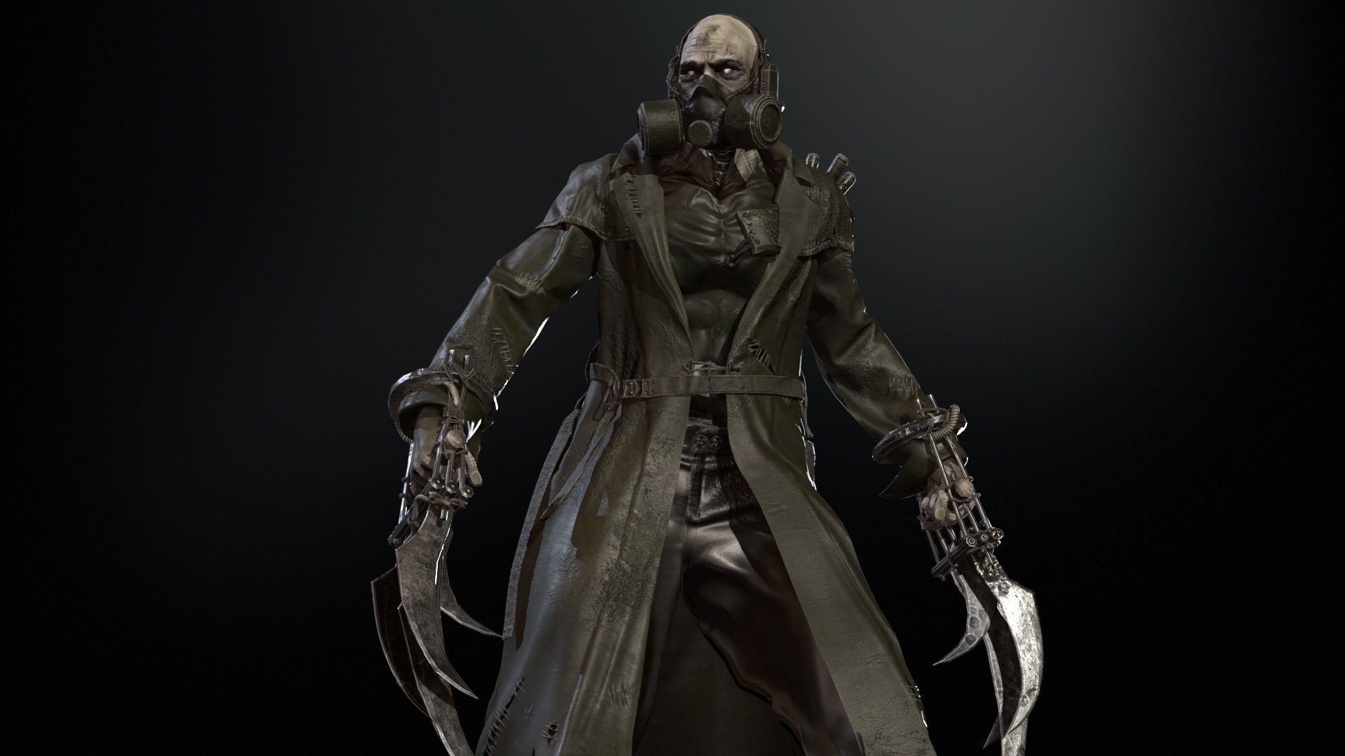 SuperZombie6 Low-poly 3D model_33