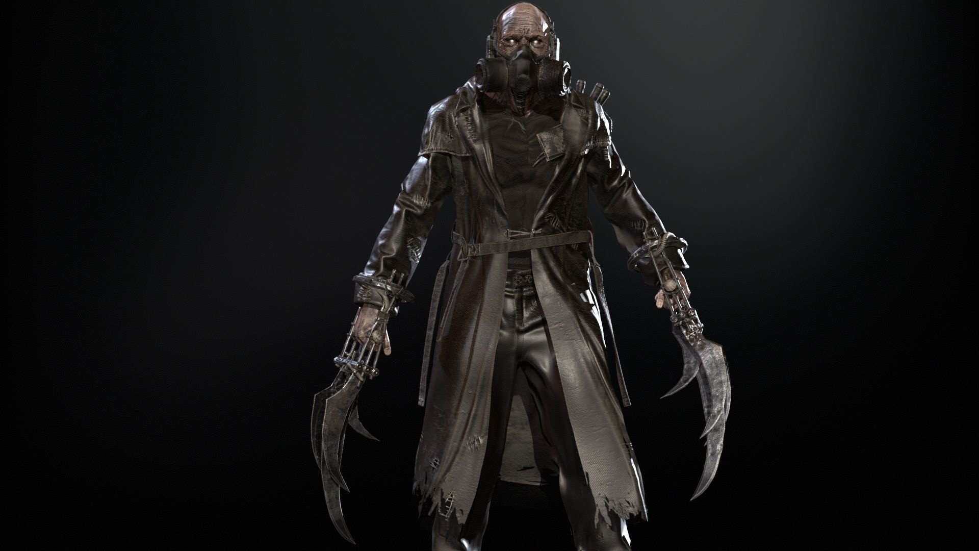 SuperZombie6 Low-poly 3D model_25