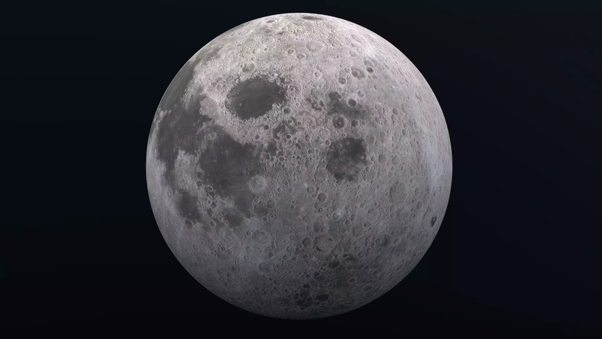 Moon 8K 3D model_0