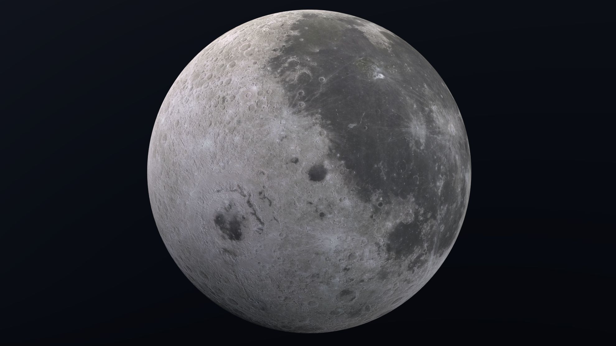Moon 8K 3D model_3