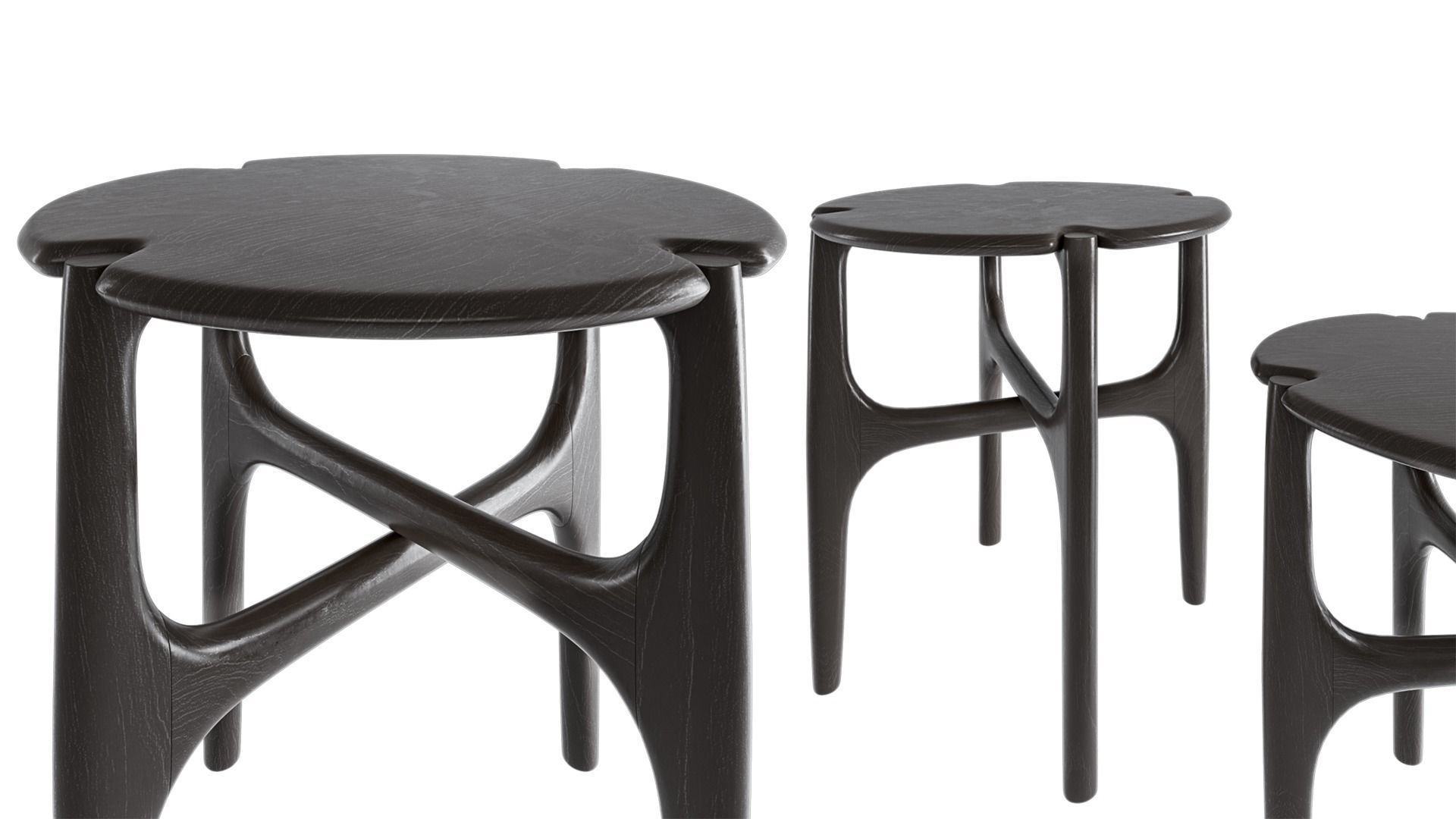 PI Bijzet wand coffee tables 3D model_1