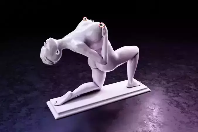 Sexy girl 155 3D print model