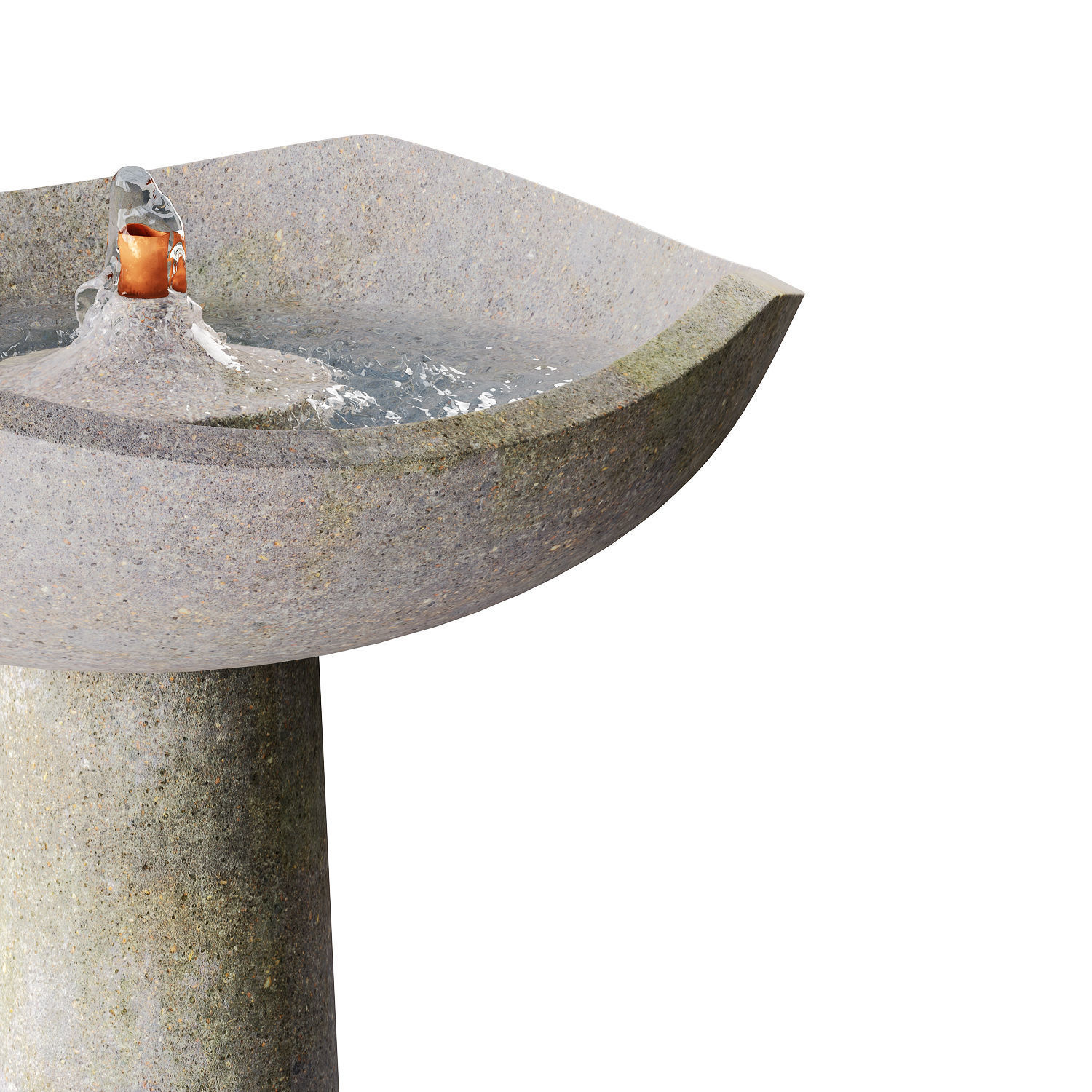 Oslo Fountain 3D model_1