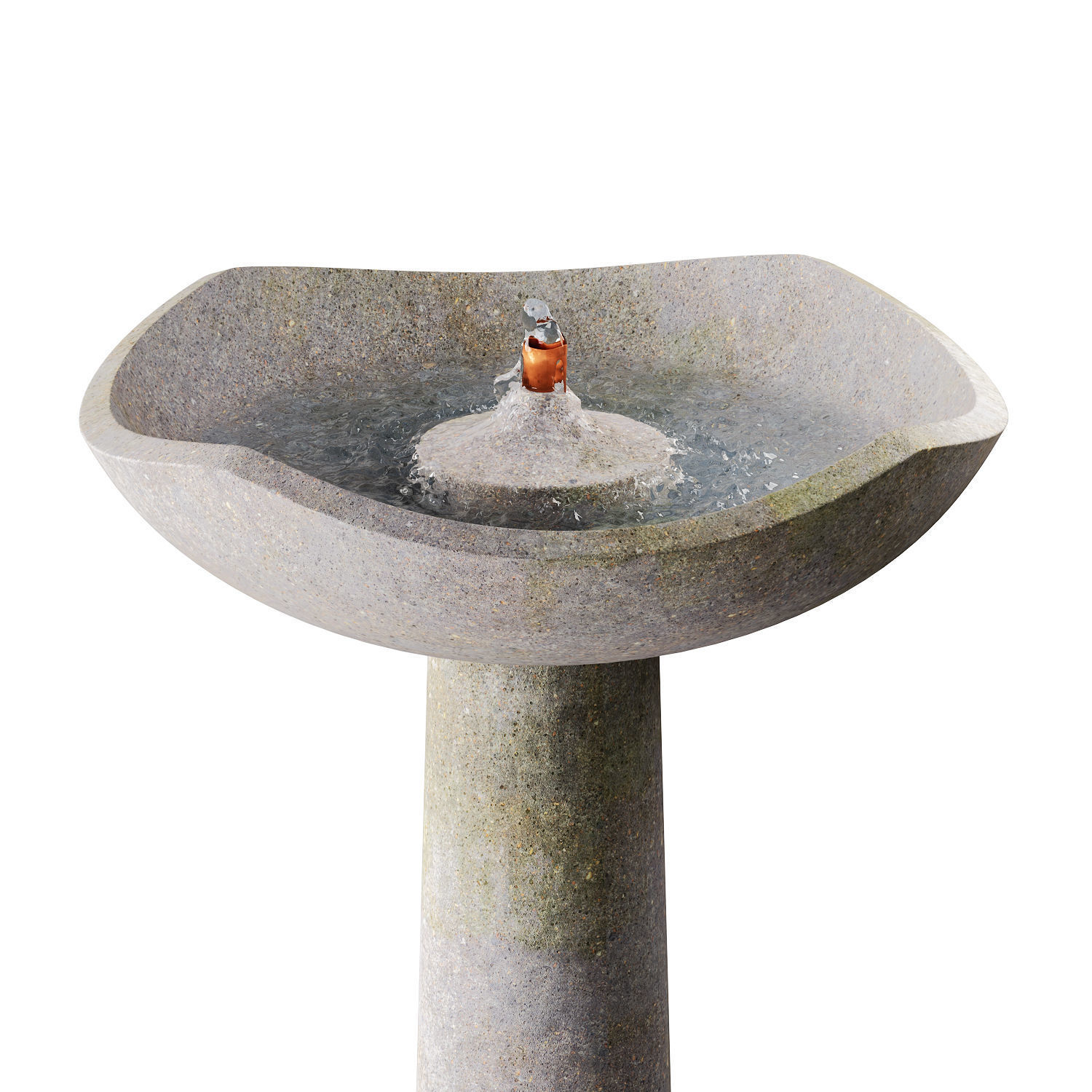 Oslo Fountain 3D model_2