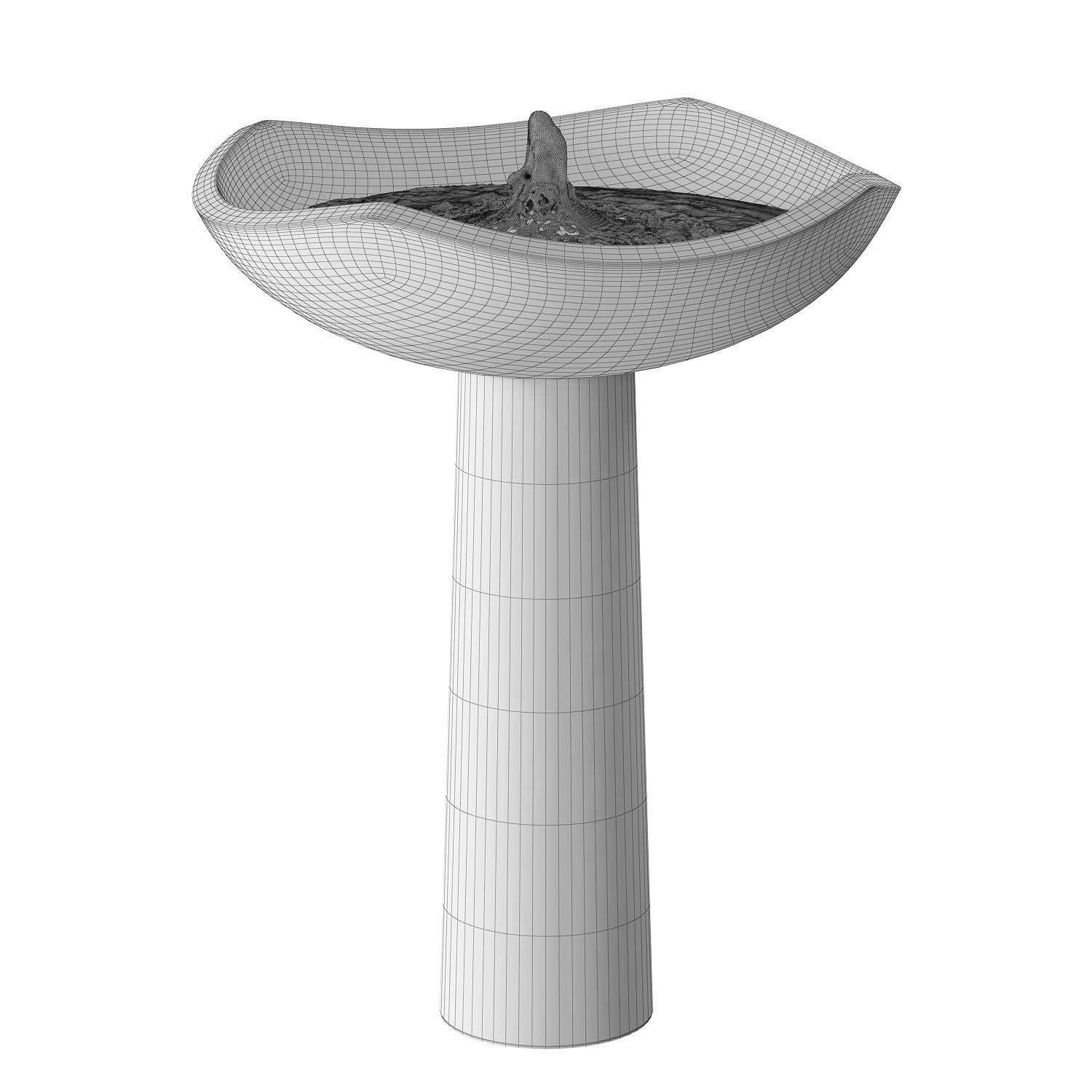 Oslo Fountain 3D model_5