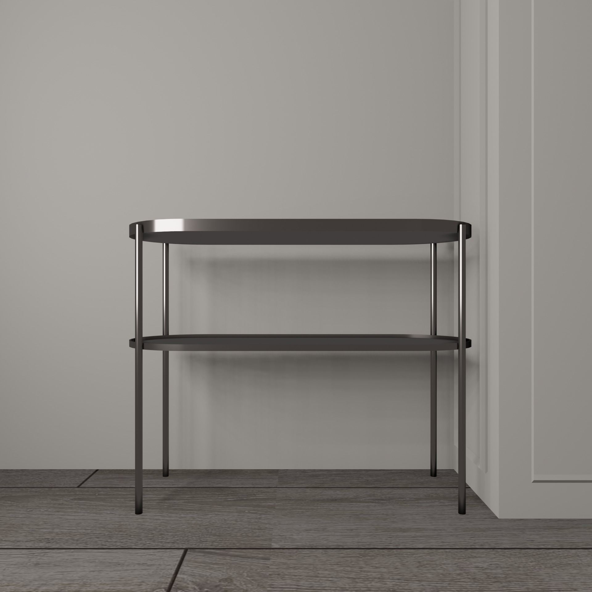 bedroom in the style of minimalist Provence 3D model_6